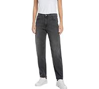 REPLAY Keida Jeans para Mujer, Gris (97 Dark Grey), 28W / 28L
