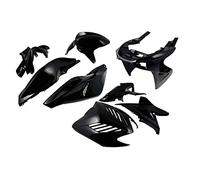 Replay Kit de carenados MBK 50 Nitro/Aerox (Negro - 8 Piezas)