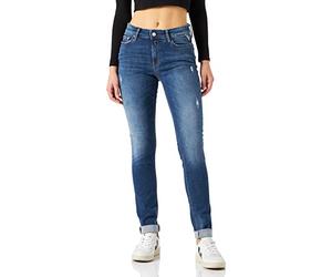 REPLAY Lucia, Jeans Mujer, Azul (009 Azul Medio), 27W / 30L
