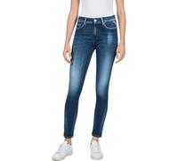REPLAY Luzien Skinny-Fit Hyperflex White Shades - Vaqueros elásticos para Mujer, Medium Azul 009, 24W x 30L