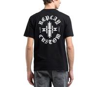 Replay M3023 Camiseta, 098 Negro, XL Hombres