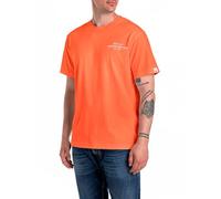 Replay M3050 Camiseta, 052 Carrot, M Hombres