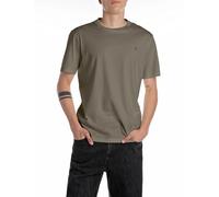 Replay M3097 Camiseta, 759 Verde Lodo, L Hombres