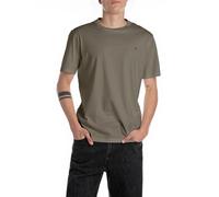 Replay M3097 Camiseta, 759 Verde Lodo, L Hombres