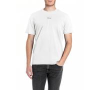 Replay M3098 Camiseta, 011 Natural White, XL Hombres