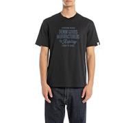 Replay M3202 Camiseta, 970 Dark Navy, L Hombres