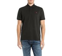 Replay M3260 Camisa de Polo, 098 Negro, L Hombres
