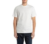 Replay Camiseta de algodón para Hombre, 011 Natural White, L