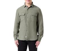 Replay M4147 Camisa, 835 Soft Military, S Hombres