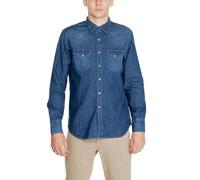 Replay M4981 Camisa, 007 Dark Blue, XL Hombres