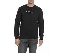 REPLAY M6139L, Sudadera Hombre, Negro (Black 098), L