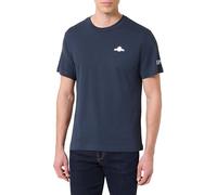 Replay M6472 Camiseta, 087 Navy, XL Hombres