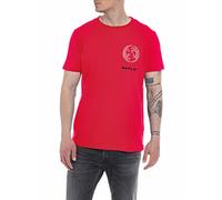 REPLAY M6477, Camiseta Hombre, Rojo (Spring Red 159), L