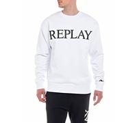REPLAY M6527, Sudadera Hombre, Blanco (Optical White 001), M