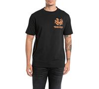 Replay M6872 Camiseta, 098 Negro, XXL Hombres