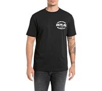 Replay M6874 Camiseta, 098 Negro, L Hombres