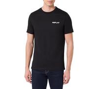 Replay M6888 Camiseta, 098 Negro, M Hombres