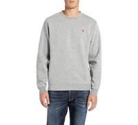 Replay M6922 Sudadera, M08 Light Grey Melange, S para Hombre