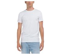 Replay M6947 Camiseta, Blanco (001 White), M Hombres