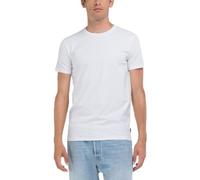 Replay M6947 Camiseta, Blanco (001 White), S Hombres