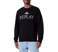 Replay M6963 Sudadera, 098 Negro, XS para Hombre