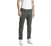 REPLAY M914 Anbass Hyperflex Colour Xlite, Jeans Hombre, Verde (Military Green 030-1), 31W / 32L