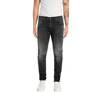 REPLAY M914 Anbass Hyperflex, Jeans Hombre, Negro (Black 098), 33W / 34L
