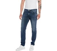 REPLAY M914 Anbass Power Stretch Jeans, Azul (Medium Blue 009-4), 34W / 34L para Hombre