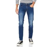 Replay M914 Anbass Power Stretch Vaqueros Slim, Azul (0072 Dark Blue), 32W / 30L para Hombre
