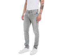 REPLAY M914Y Anbass Super Stretch Bio, Vaqueros con tejido superelástico para hombre, Gris (Light Grey 095), 34W / 36L