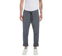 REPLAY M9814 Comfort Striped Fabric Pantalones, Light Indigo 030, 34W / 32L para Hombre