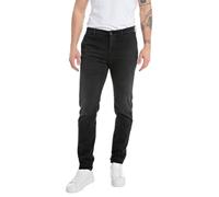 REPLAY MB9889 Brad Od Power Jeans, Black 098, 27W / 30L para Hombre