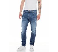 REPLAY Mickey Jeans, 009 Azul Medio, 28W x 30L para Hombre