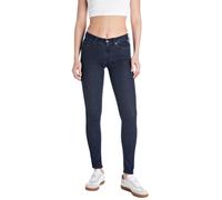 Replay New Luz Powerstretch Denim Jeans, 007 Dark Blue, 32W x 32L Mujeres