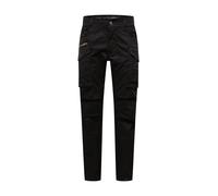 Replay Pantalón cargo para hombre Joe regular fit confeccionado en cómodo algodón, negro (Black 098), 38W / 32L