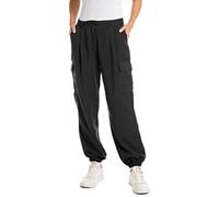 Replay Pantalones Cargo para Mujer, 998 Blackboard., 25W