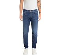 Replay Pantalones Vaqueros Ajustados para Hombre Anbass Eco Plus, 007 Dark Blue, 36W x 34L