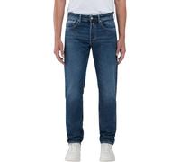 REPLAY Pantalones Vaqueros de Corte Recto para Hombre Grover, 007 Dark Blue, 29W / 30L