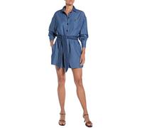 Replay Peto Vaquero para Mujer, Azul Medio 009 (Azul), L
