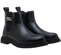 REPLAY Botas negro / blanco, Talla 44