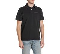 Replay Polo de Manga Corta para Hombre, Blackboard 099 (Negro), 3XL
