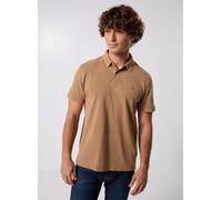 Replay Polo MARBLE DYED COTTON PIQUET COUPE REGULAR M Marrón