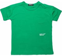 REPLAY Sb7300 Cotton Jersey Camiseta, Verde 733, 4 años para Niños