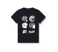 Replay Sb7404 Camiseta, 098 Negro, 6 años para Niños