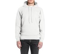 Replay Sudadera con Capucha para Hombre, 011 Blanco Natural, XS