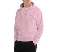 Replay Sudadera con capucha y cremallera de algodón para hombre, rosa (Bubble Pink 066), XS