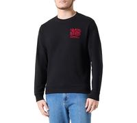 Replay Sudadera de Ajuste Regular para Hombre, colección Red Attitude, 098 Negro., M