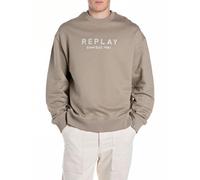 Replay Sudadera para Hombre, 829 Stone, XXL