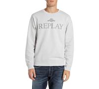 Replay Sudadera para Hombre de Corte Regular con Cuello Redondo, 563 Artic Grey, S