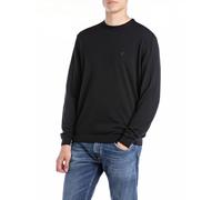 Replay Suéter para Hombre, 098 Negro., M